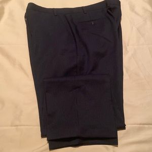 Chaps, 42 x 32 blue pinstripe dress pants
